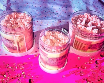 Manteca corporal batida de mango y karité, manteca corporal Daiquiri de piña colada y fresa cruda, el mejor producto para el cuidado de la piel seca, envío gratis, muestra gratis