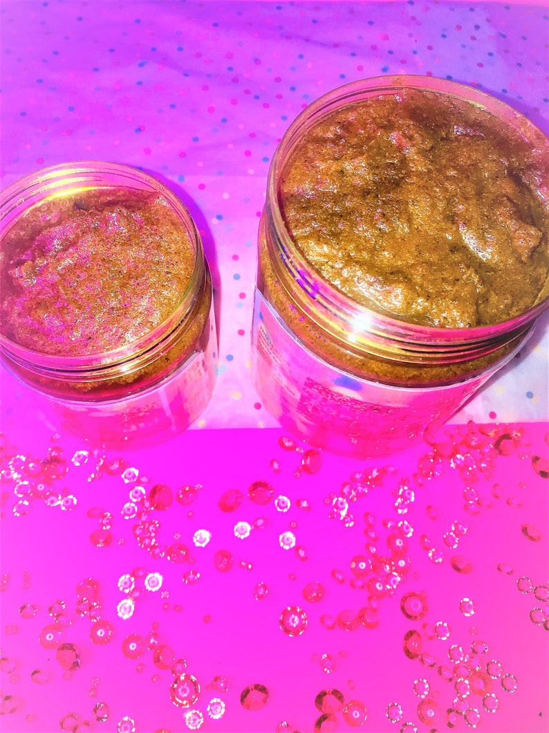 NATURAL!! EXFOLIANTE DE AZÚCAR DE ÑAME MORENO, MANTENIMIENTO DE LECHE DE CABRA, EXFOLIANTE HIDRATANTE PARA PIEL SENSIBLE EN TODO EL CUERPO, MUESTRAS GRATIS, ENVÍO GRATIS imagen 2
