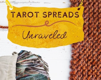 Tarot Spreads DIGITAL Zine - Unraveled Oracle