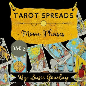 Tarot Spreads DIGITAL Zine - Moon Phases Vol 2