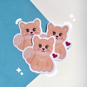 Shiba Inu Cute Puppy Dog Sticker