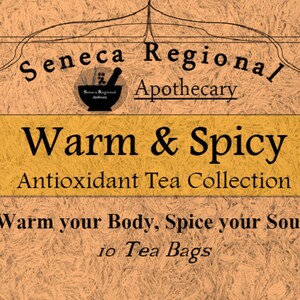 Warmer & würziger Kräutertee - Antioxidans Teekollektion