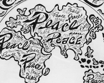 Peace on Earth greeting card download