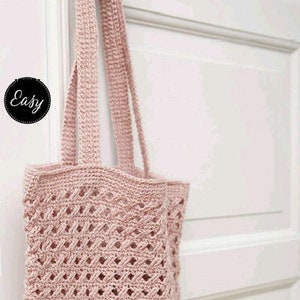 Crochet Market Bag PATTERN Tote Beach Bag Pattern Instant PDF Download Crochet Bag Pattern Tote purse woman Summer Beach Bag image 2