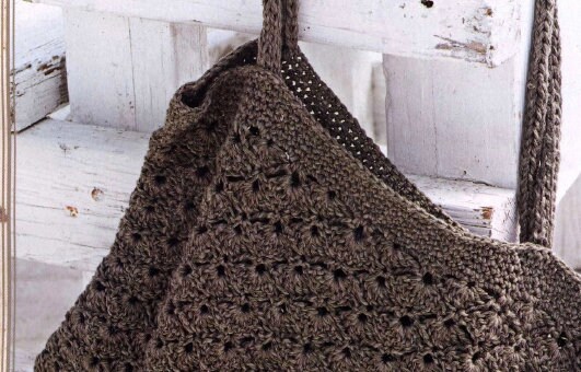 Crochet Market Bag PATTERN - Tote Beach Bag Pattern - Instant PDF ...