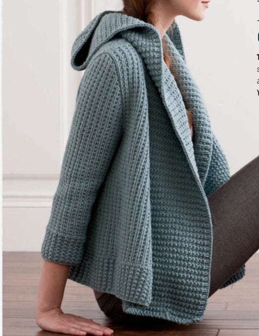 [送料込] Huecloset◆striped hooded warmer knit (3 colors) HUE