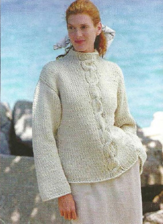 Bernat Knitting Patterns 513 Womens Sweaters - Angel Elegance Vintage