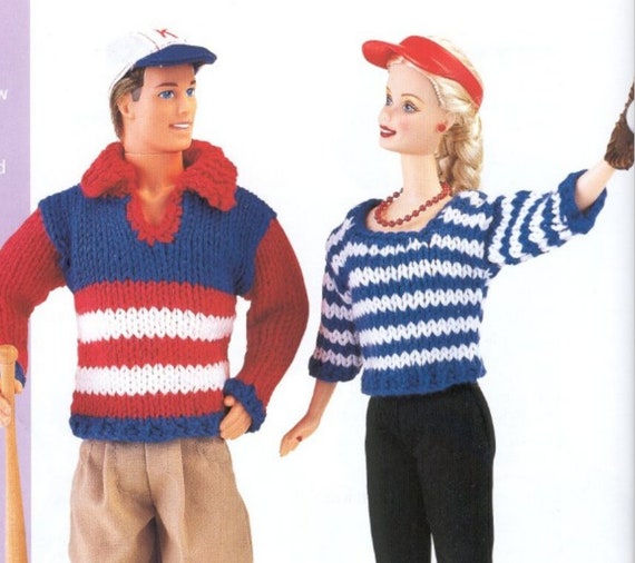 Muñeca Barbie Y Ken Ropa Barbie Muñeco Fashionistas Ken ㅤ