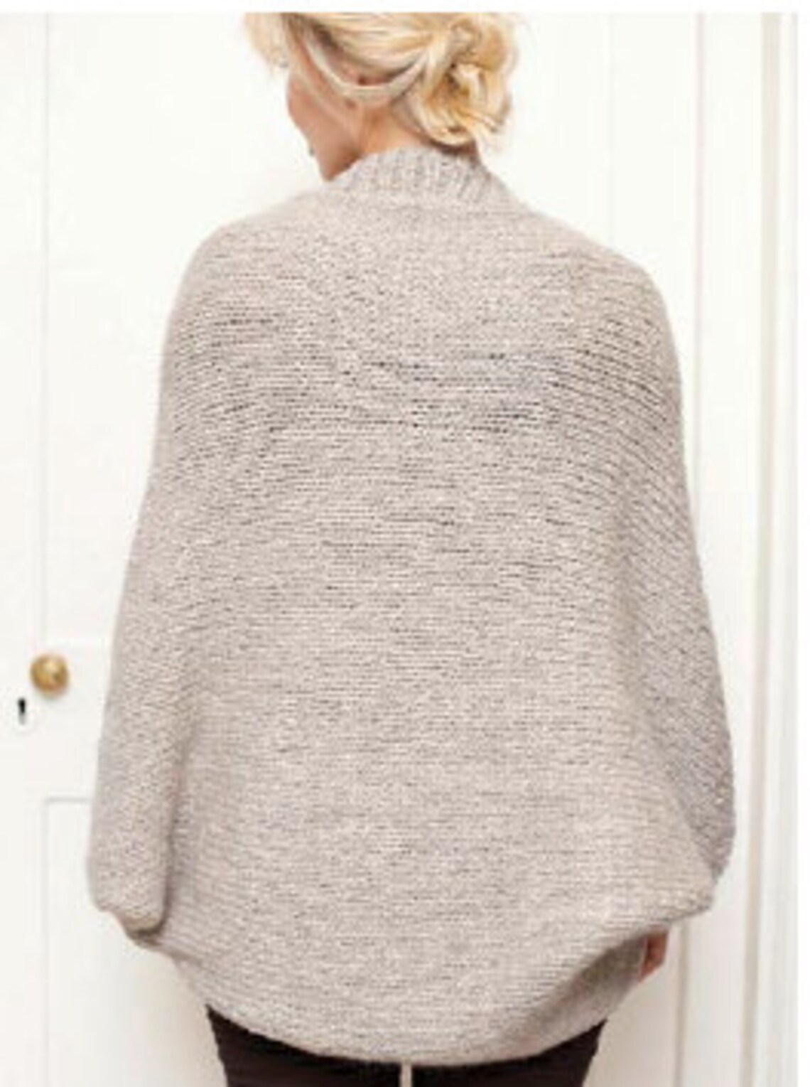 chunky cocoon cardigan