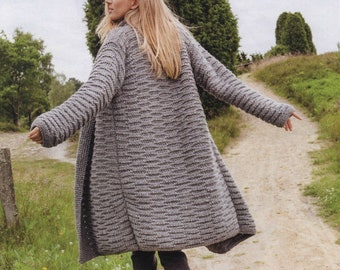 knit coat womens