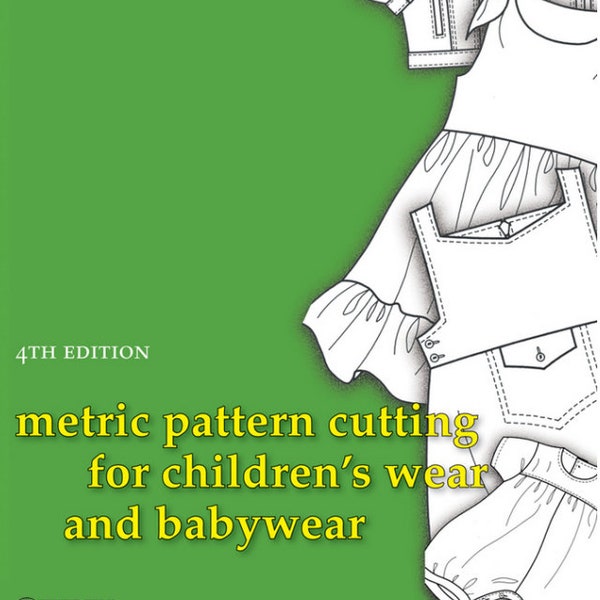 Baby Children Sewing Pattern Ebook/Instant PDF Download/Pattern Cutting For Babies and Children Comprehensive Dressmaking How To Ebook