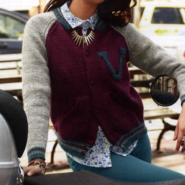 Varsity Jacket Pattern Etsy