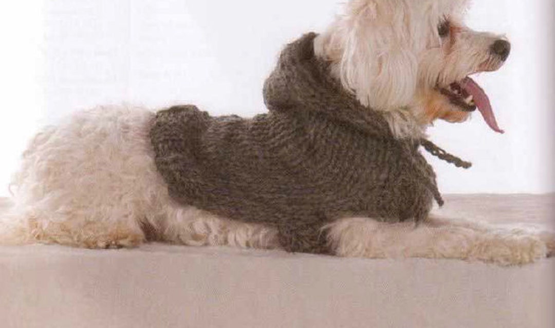 Dog Coat Knit Jacket 36 Patterns Ebook Pdf/chunky Yarn 36 Dog Knitted