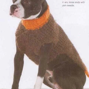 Dog Coat INSTANT PDF DOWNLOAD Knit Pattern Dog Coat Jacket 36 PATTERNs ebook/36 Dog Knit Patterns Vintage/Instant Download/Knit Dogs Outfits