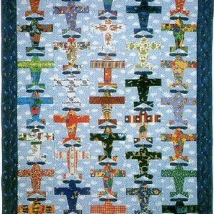 Planes Quilt PATTERN Instant PDF Download Vintage Childrens Quilting Pattern Aeroplane Blanket Bedspread zdjęcie 2