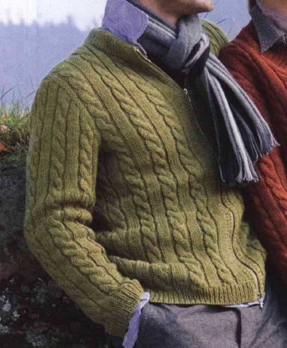 Sueter tejido para hombre patrón sale