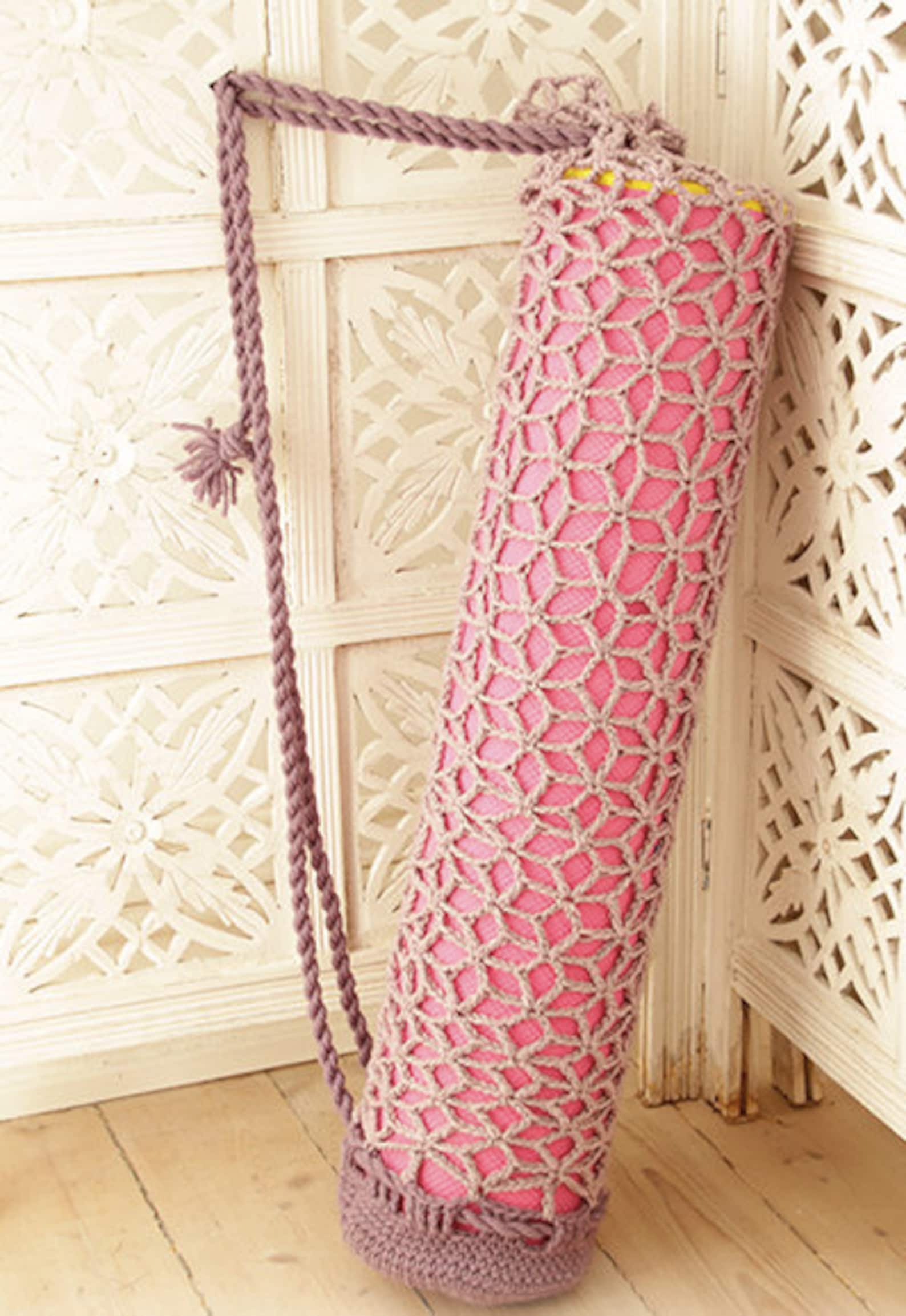 Yoga Mat Bag CROCHET PATTERN /instant PDF Download/boho Yoga Etsy
