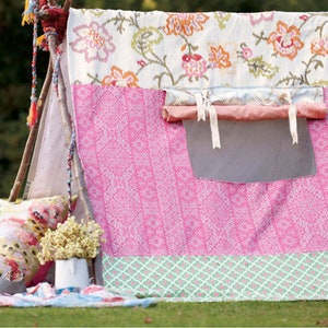 SEWING PATTERN Easy Tent/Camping Glamping Tent Shelter How To Tutorial/Instant PDF Download/Garden Decor Sewing Pattern image 2