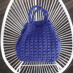 CROCHET PATTERN Tote Purse Beach Bag Vintage Pattern - Instant PDF Download - Vintage Crochet Summer Bag Pattern Purse Women