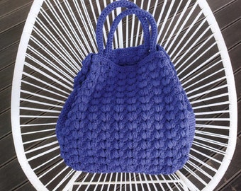 Crochet Bag Purse PATTERN - Tote Beach Purse Bag Vintage Pattern - Instant PDF Download - Vintage Crochet Summer Bag Pattern Purse Women