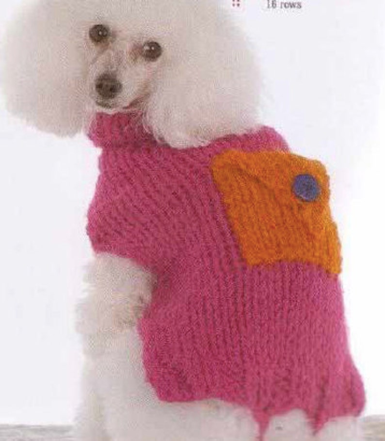 Dog Coat Jacket PATTERN Ebook PDF/36 Dog Knitted Patterns Etsy