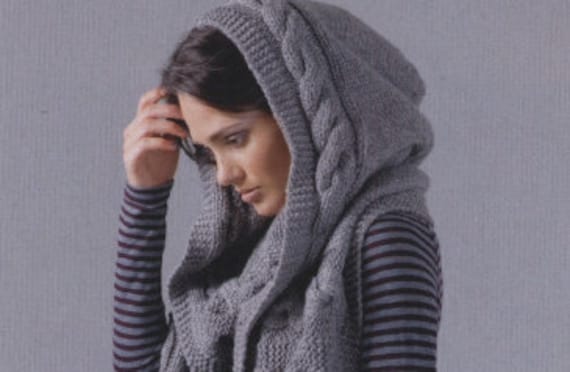 MODELLO LAVORAZIONE A MAGLIA ⨯ Modello di maglia per sciarpa con