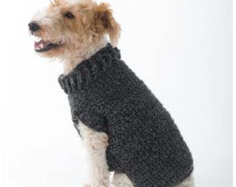 aran dog jumper pattern