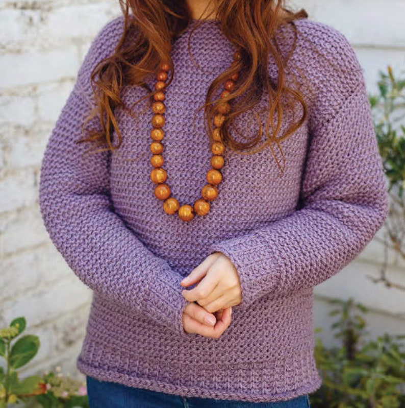 easy tunisian crochet sweater patterns