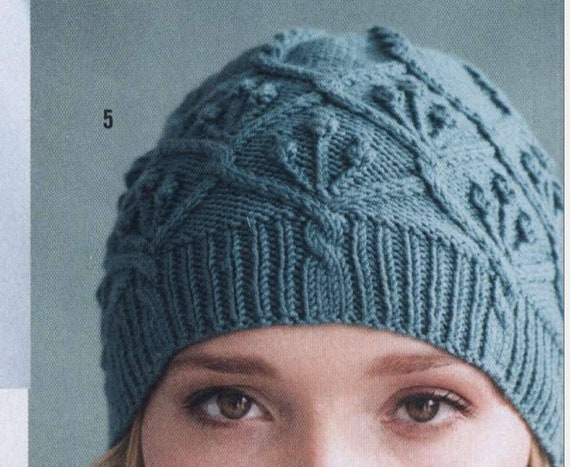 Womens bobble sale hat knitting pattern