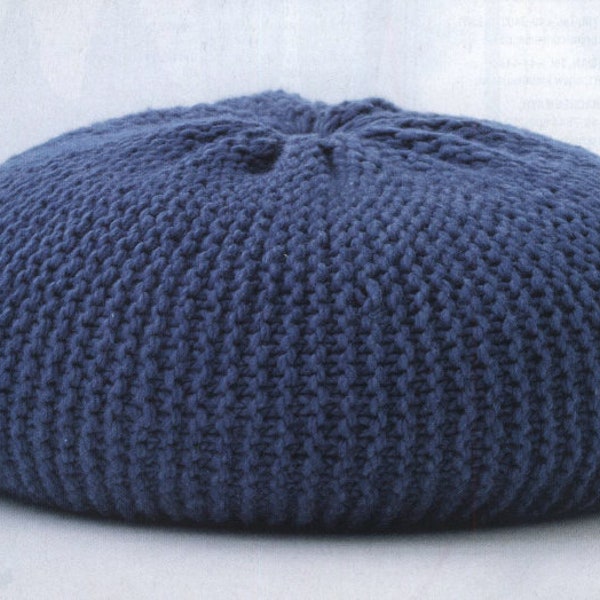 Pouf Pattern Poof KNITTING PATTERN Ottoman Footstool Home Decor Pillow Bean Bag, Pouffe, Floor Cushion/Instant PDF Download