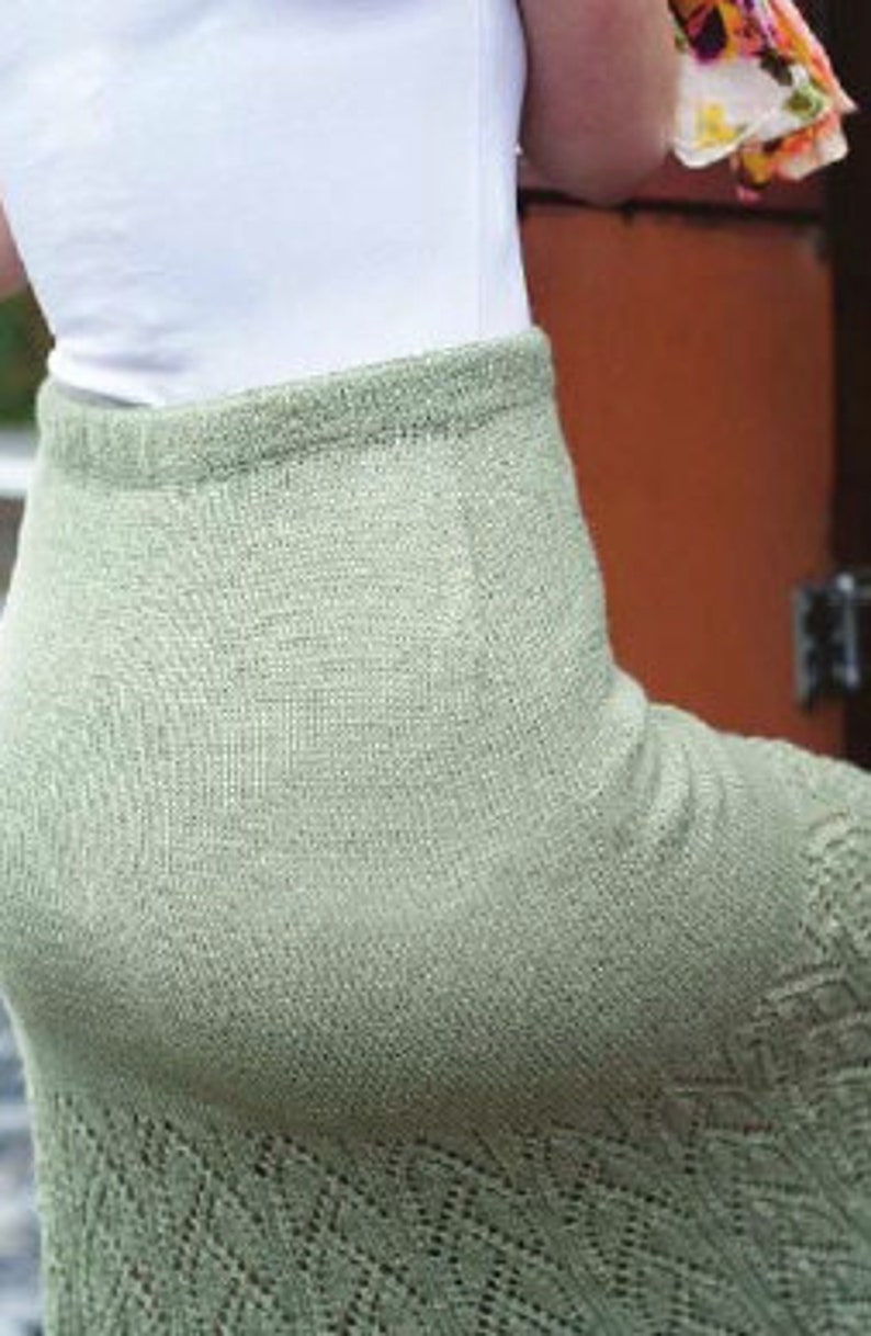 KNITTING PATTERN Lace Skirt Women/vintage Knit Pattern/instant PDF ...