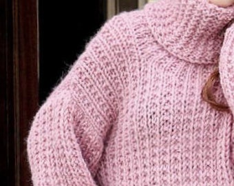 Chunky wonderwool sweater pattern top