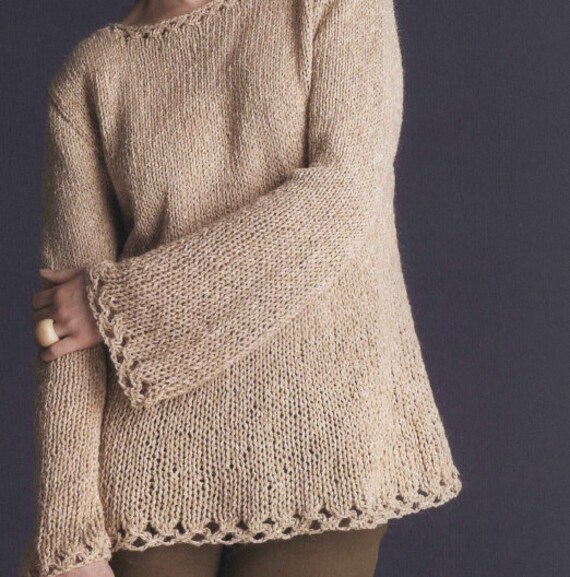 Tricot Pull Printemps Printemps été Modele Pull Femme A Tricoter