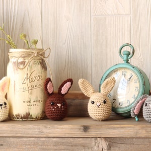 Crochet Bunny Egg Pattern | Crochet Easter Bunny PDF | Crochet Easter Egg Bunny Pattern | Egg Bunny PDF | Amigurumi Bunny | Crochet Bunny