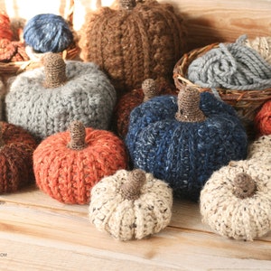 Fall Harvest Crochet Pumpkin Patterns Crochet Pumpkin PDF Pattern in Three Sizes Crochet Pumpkin Pattern Crochet Pumpkin PDF Pattern image 5