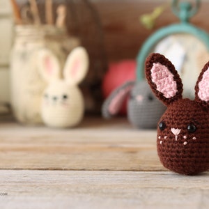 Crochet Bunny Egg Pattern Crochet Easter Bunny PDF Crochet Easter Egg Bunny Pattern Egg Bunny PDF Amigurumi Bunny Crochet Bunny image 5