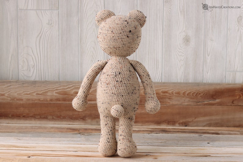 Mr. Crochet Teddy Bear PDF Crochet Bear PDF Teddy Bear Crochet Pattern Amigurumi Teddy Bear PDF Teddy Bear Crochet Toy Pattern image 6