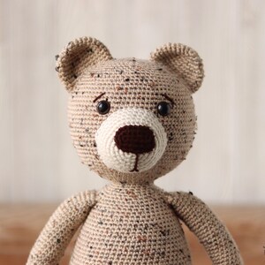 Mr. Crochet Teddy Bear PDF Crochet Bear PDF Teddy Bear Crochet Pattern Amigurumi Teddy Bear PDF Teddy Bear Crochet Toy Pattern image 2