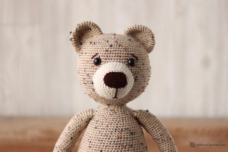 Mr. Crochet Teddy Bear PDF Crochet Bear PDF Teddy Bear Crochet Pattern Amigurumi Teddy Bear PDF Teddy Bear Crochet Toy Pattern image 2