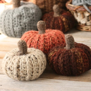 Fall Harvest Crochet Pumpkin Patterns Crochet Pumpkin PDF Pattern in Three Sizes Crochet Pumpkin Pattern Crochet Pumpkin PDF Pattern image 6