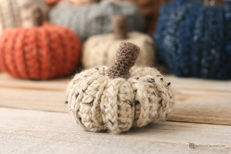 Fall Harvest Crochet Pumpkin Patterns Crochet Pumpkin PDF Pattern in Three Sizes Crochet Pumpkin Pattern Crochet Pumpkin PDF Pattern image 7