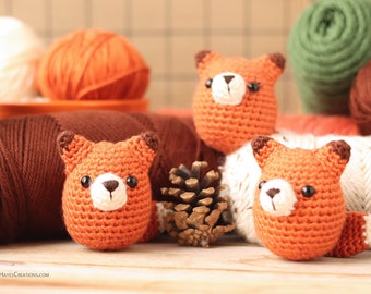 Crochet Fox Egg Pattern | Crochet Fox Pattern | Easter Crochet Pattern | Fox Easter Decor PDF | Amigurumi Fox | Amigurumi Fox Egg