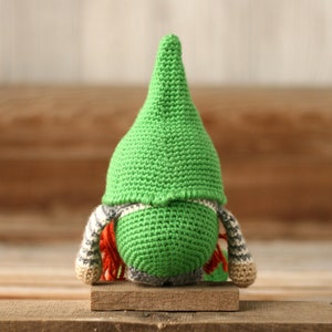 Crochet Gnome Pattern Gnome Amigurumi Crochet Gnome Crochet Leprechaun Gnome Spring Gnome Saint Patrick's Day Gnome Pattern image 5