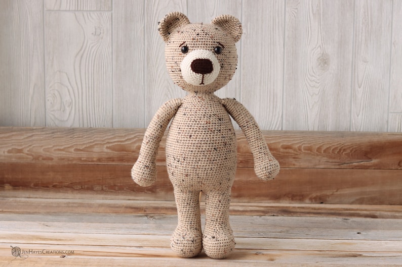 Mr. Crochet Teddy Bear PDF Crochet Bear PDF Teddy Bear Crochet Pattern Amigurumi Teddy Bear PDF Teddy Bear Crochet Toy Pattern image 5