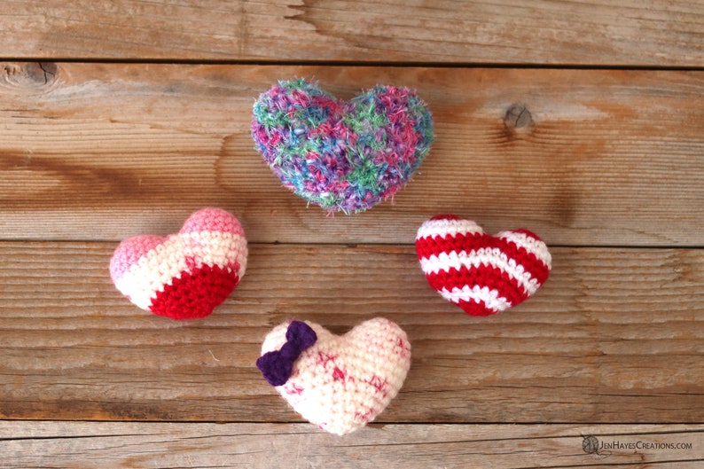 Crochet Puffy Heart Keychain Pattern Puffy Crochet Heart Pattern Valentine's Day Heart Crochet Pattern Amigurumi Heart Pattern Heart image 9