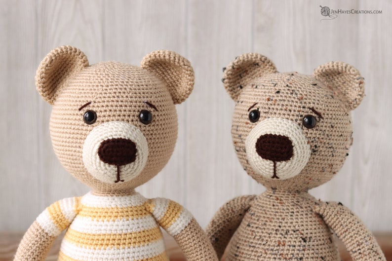 Mr. Crochet Teddy Bear PDF Crochet Bear PDF Teddy Bear Crochet Pattern Amigurumi Teddy Bear PDF Teddy Bear Crochet Toy Pattern image 8