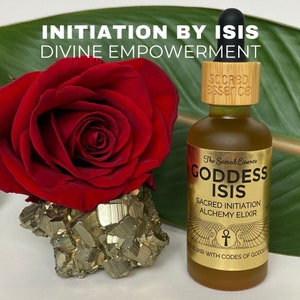 ISIS INITIATION | Ascended Master ISIS Empowerment Codes | Goddess Isis 50 ml Alchemy Elixir| Codes of Isis| Sacred Elixir To Work With Isis