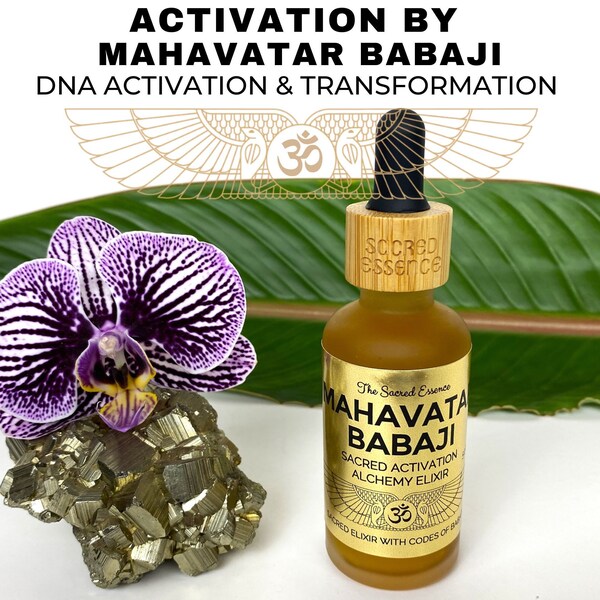 BABAJI Activation Elixir | Mahavatar Babaji Spiritual Activation | Babaji DNA Activation | Ascended Mastery | Path of Self-Mastery