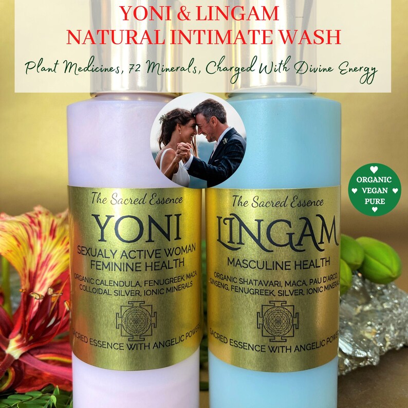 YONI & LINGAM Intimate Wash Natural Intimate Wash Tantric Etsy