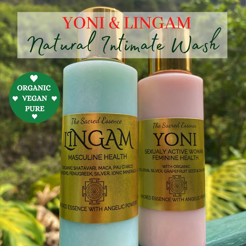YONI & LINGAM Intimate Wash Natural Intimate Wash Tantric Etsy